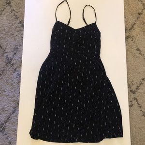 Black mini sundress